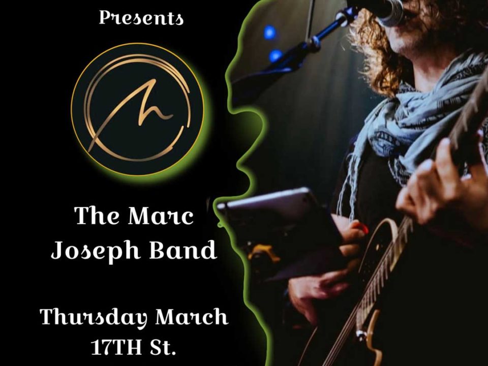 Marc Joseph Band Live Music at the Edge in Ajax for St. Patricks Day 2023