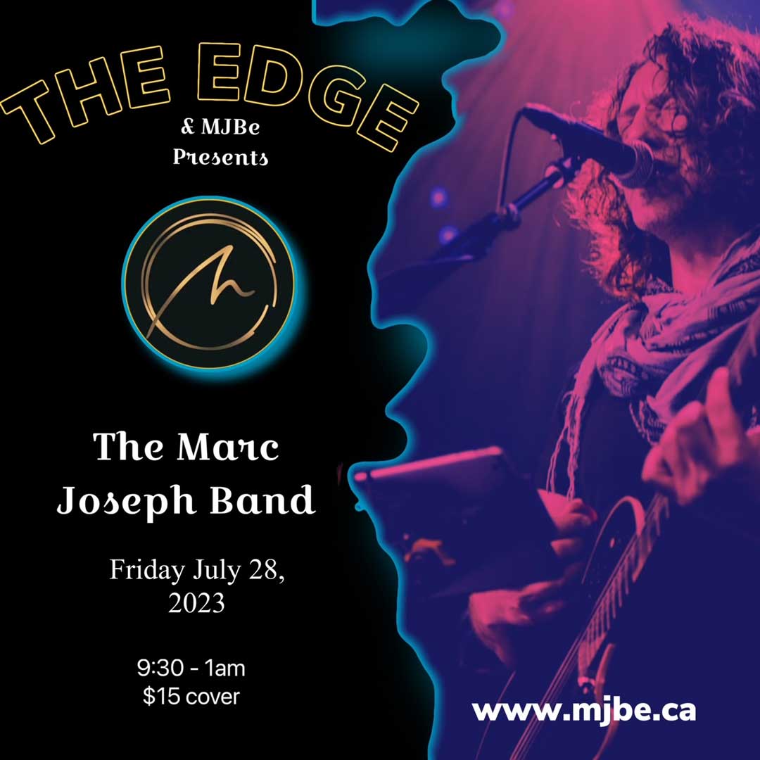 Marc Joseph Band Live at The Edge Lounge July 28